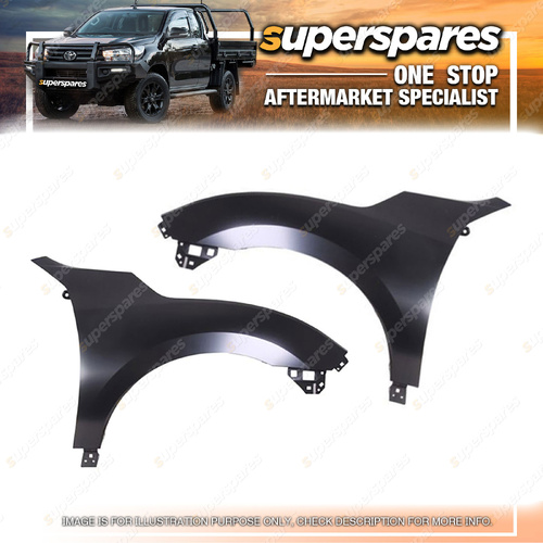 Pair of Right & Left Hand Side Guards for Honda Civic FC 05/2016-09/2021