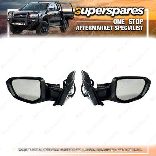 Right & Left Hand Side Door Mirrors Electric for Honda Civic FC FK 2016-2021