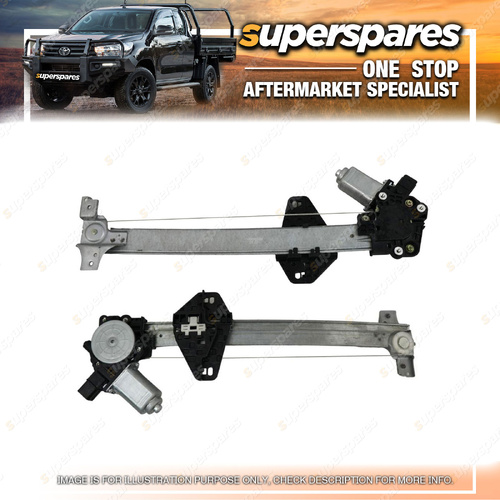 Right & Left Hand Side Rear Window Regulators for Honda Civic FD 02/2006-01/2012