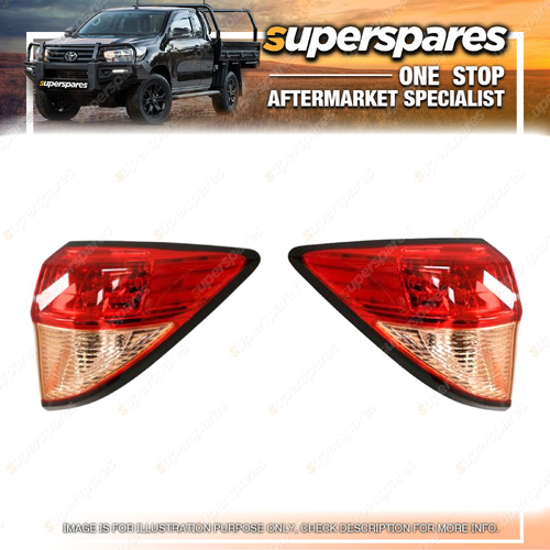 Right & Left Outer Tail Lights for Honda HR-V RU Series 1 12/2014-06/2018
