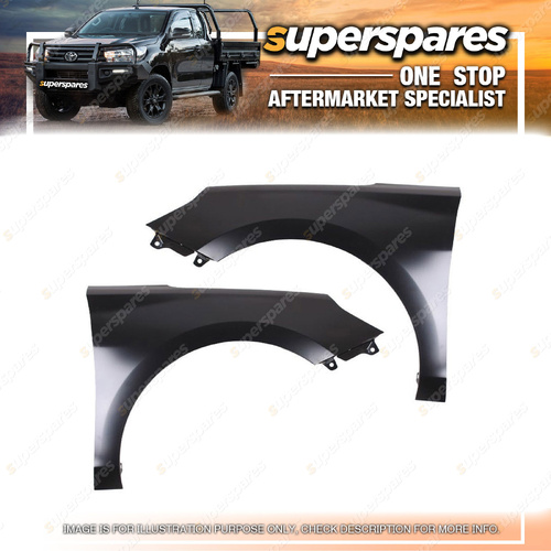 Pair of Right & Left Guards for Hyundai i30 PD 03/2017-2023 Without Blinker Hole