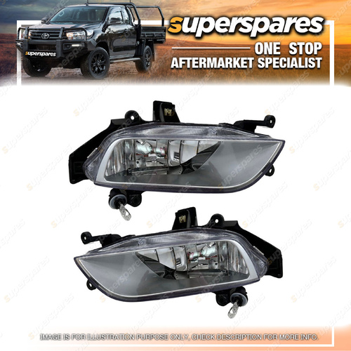 Right & Left Hand Side Fog Lights for Hyundai iLoad TQ 02/2008-08/2015
