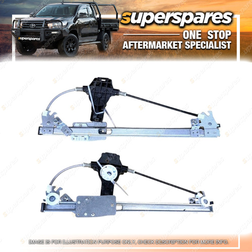 Right & Left Hand Side Rear Window Regulators for Hyundai ix35 LM 02/2010-2015