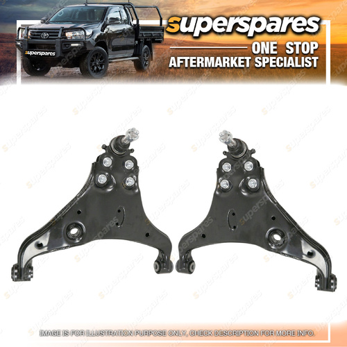 Front Lower Control Arms Right & Left for Isuzu D-Max RG 2WD 07/2020-On
