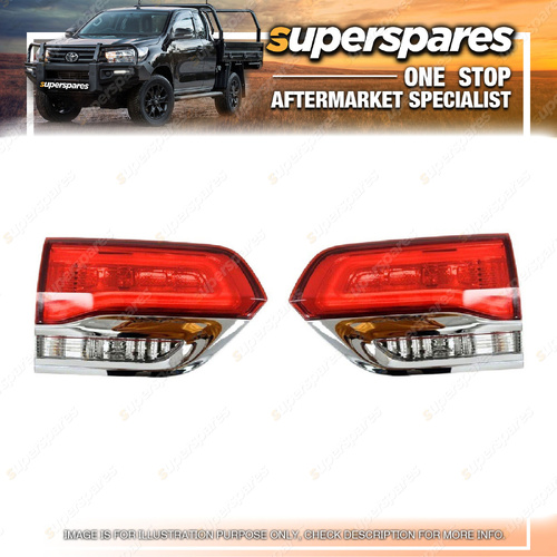 Right & Left Inner Tail Lights for Jeep Grand Cherokee WK 07/2013-07/2021