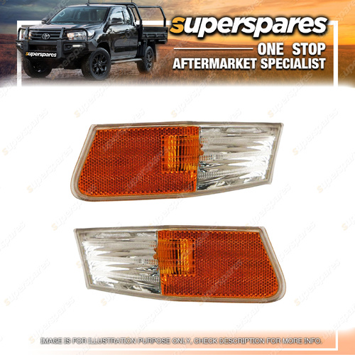 Right & Left Hand Side Corner Lights for Jeep Patriot MK 08/2007-12/2016
