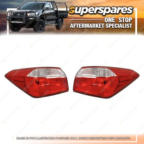 Right & Left Hand Side Outer Tail Lights for Kia Cerato YD 04/2016-03/2018