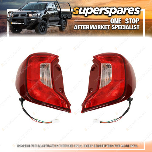 Right & Left Hand Side Tail Lights for Kia Picanto JA 03/2017-09/2023