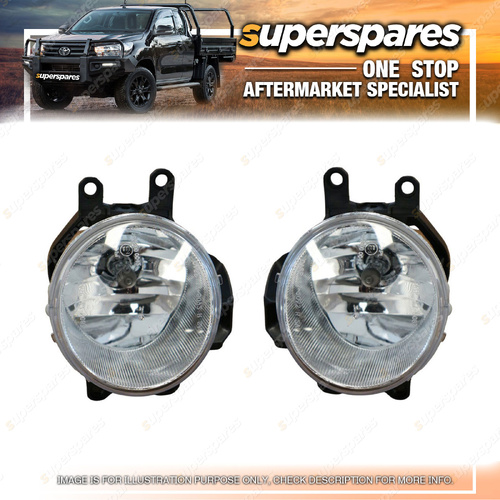 Pair of Right & Left Hand Side Fog Lights No LED for Lexus CT ZWA10 03/2011-2021