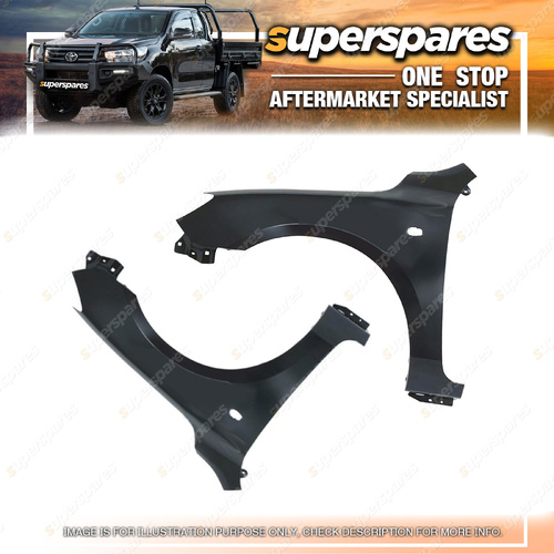 Pair of Right & Left Hand Side Guards for Mazda 3 BK 01/2004-12/2008