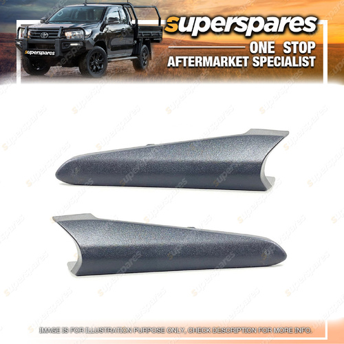 Pair of Right & Left Hand Side Bar Moulds for Mazda 3 BN 05/2016-01/2019