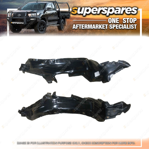 Right & Left Hand Side Guard Liners for Mazda 323 BA 07/1994-08/1998