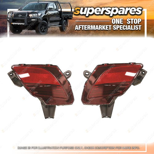 Right & Left Hand Side Rear Bar Lights for Mazda CX-5 KE 02/2012-01/2017