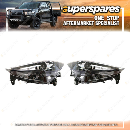 Pair of Right & Left Hand Side Headlights for Mazda CX-8 KG 05/2018-2023