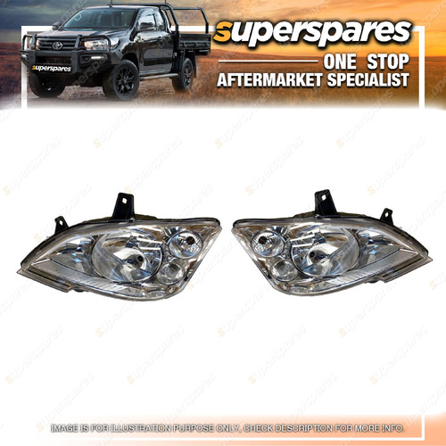 Right & Left Hand Side Headlights for Mercedes Benz Vito W639 02/2011-12/2015