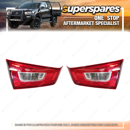 Right & Left Inner Tail Lights for Mitsubishi ASX XA XB XC 08/2010-08/2019