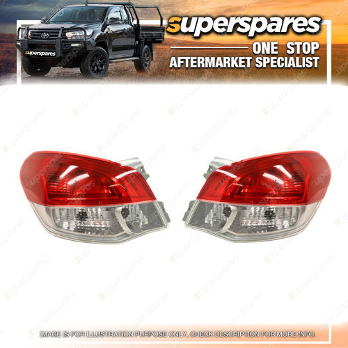 Right & Left Hand Side Tail Lights for Mitsubishi Mirage LA 07/2014-01/2020