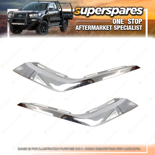 Right & Left Front Lower Bar Moulds for Mitsubishi Outlander ZK ZL 2015-2021