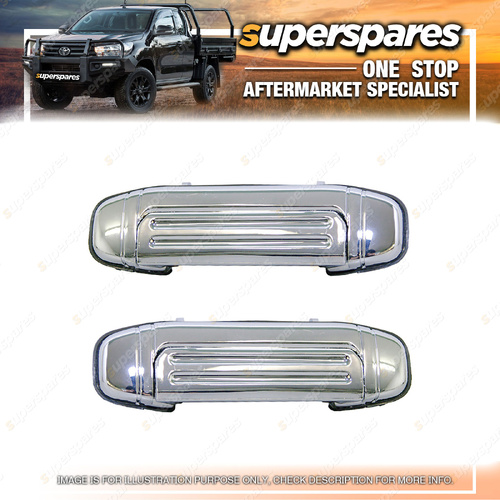 Right & Left Door Handles for Mitsubishi Pajero NH NJ NK NL 05/1991-04/2000