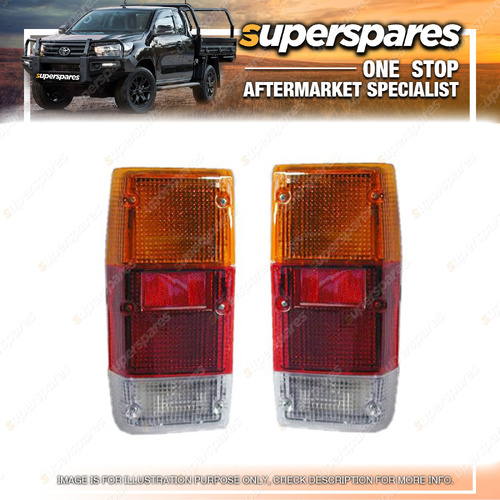 Right & Left Hand Side Tail Lights for Nissan Patrol MQ 06/1980-12/1987