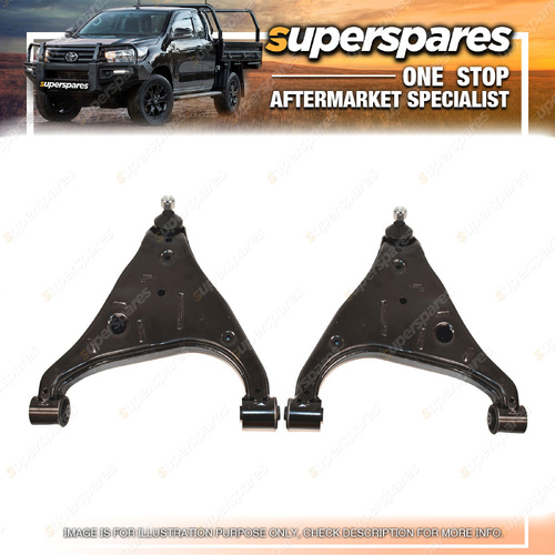 Front Lower Control Arms Right & Left for Nissan Patrol Y62 12/2012-07/2019