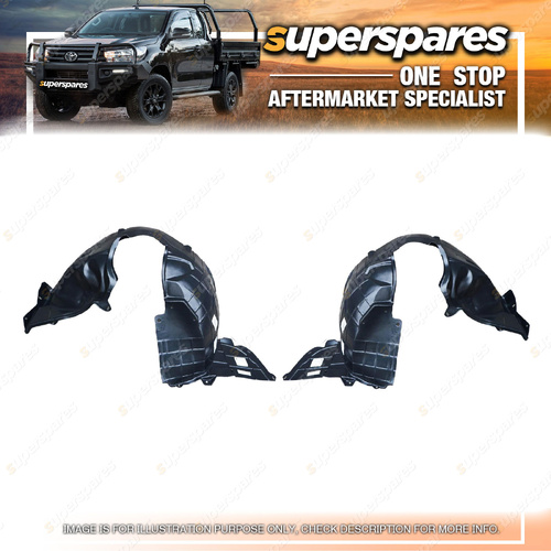 Right & Left Hand Side Guard Liners for Nissan Tiida C11 02/2006-2013