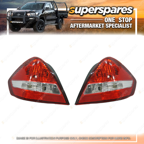 Right & Left Hand Side Tail Lights for Nissan Tiida C11 03/2010-2013