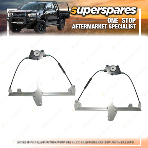 Right & Left Front Window Regulators for Peugeot 307 T5 T6 12/2001-09/2005