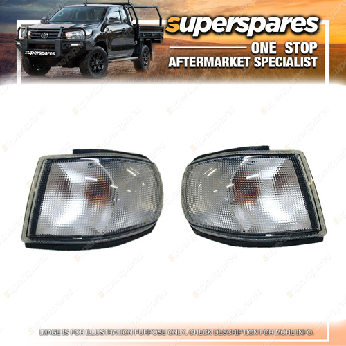 Pair of Right & Left Hand Side Corner Lights for Saab 9000 CS 1994-1998