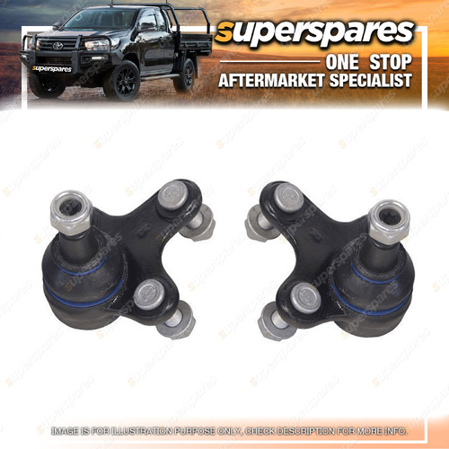 Right & Left Hand Side Front Ball Joints for Skoda Fabia 5J 08/2011-12/2014