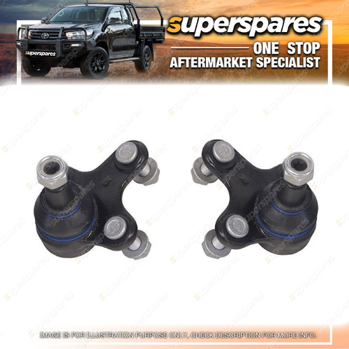 Right & Left Hand Side Front Ball Joints for Skoda Fabia NJ 01/2015-03/2022