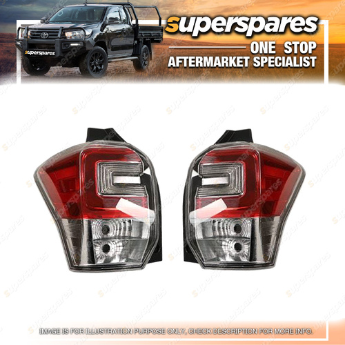 Right & Left Tail Lights LED for Subaru Forester S4 SJ Series 2 02/2016-06/2018