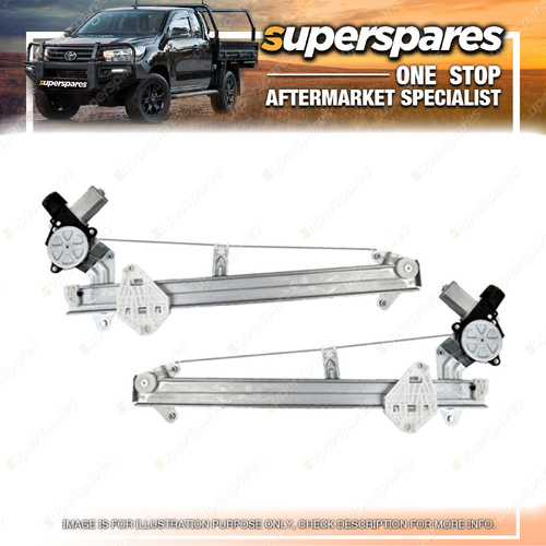 Right & Left Front Window Regulators for Subaru Forester SJ 01/2013-06/2018