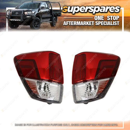 Right & Left Hand Side Outer Tail Lights for Subaru Forester SK 07/2018-4/2025