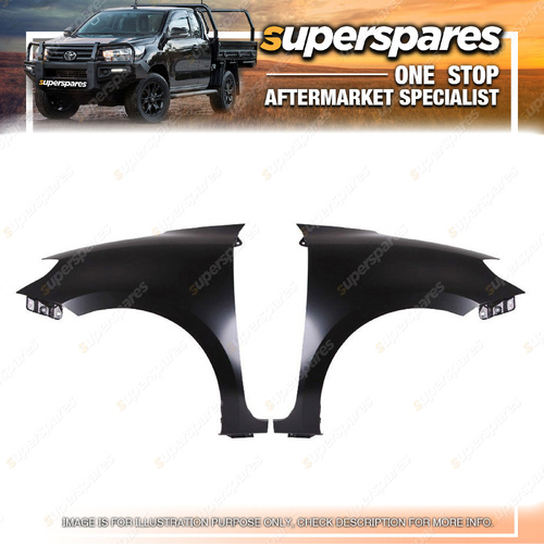 Pair of Right & Left Guards for Suzuki Swift AZ 2017-2024 Without Blinker Hole