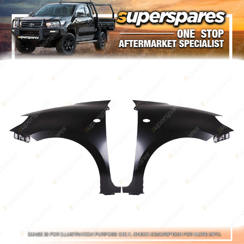 Pair of Right & Left Guards for Suzuki Swift AZ 2017-2024 With Blinker Hole