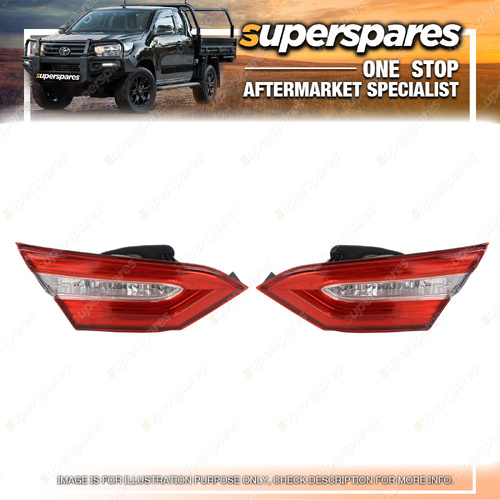 Right & Left Inner Tail Lights for Toyota Camry ASV70 AXVH71 09/2017-05/2024