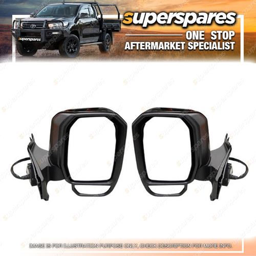 Right & Left Door Mirrors for Toyota Hiace GDH300 GRH300 GDH303 2019-On 7 Pins