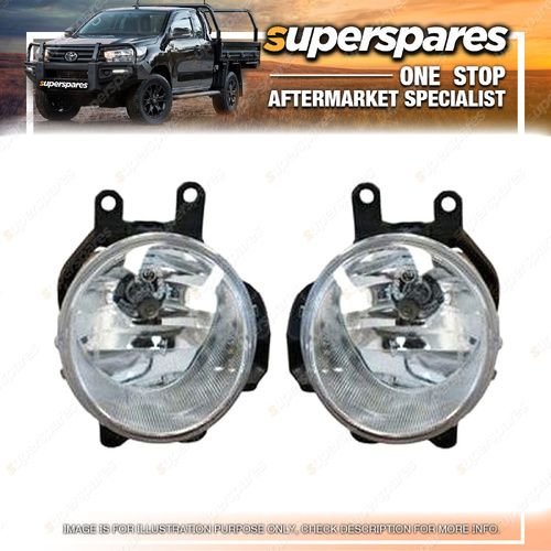 Right & Left Fog Lights No LED for Toyota Hiace GDH300 GRH300 GDH303 02/2019-On