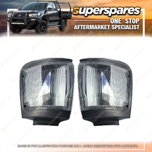 Right & Left Hand Side Corner Lights for Toyota Hilux LN130 10/1991-09/1997