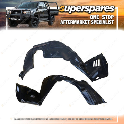 Right & Left Guard Liners for Toyota Kluger GSU40 GSU45 08/2007-09/2010