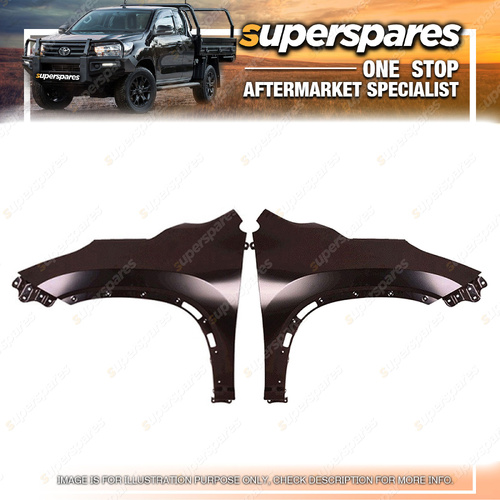 Right & Left Hand Side Guards for Toyota Kluger GSU50 GSU55 12/2013-12/2019