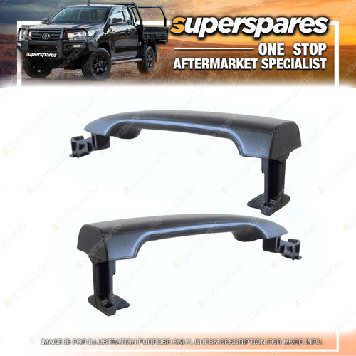 Right & Left Front Door Handles for Toyota Landcruiser Prado 120 Series 03-09