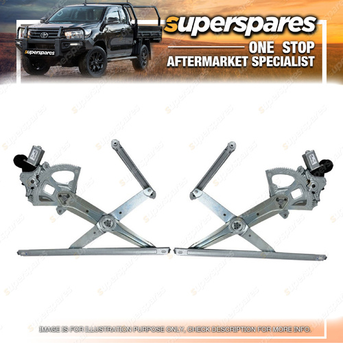 Right & Left Front Window Regulators for Toyota Prius V ZVW40 03/2012-2021