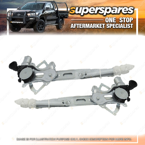 Right & Left Front Window Regulators for Toyota RAV 4 ACA33 ACA38 GSA33 08-12