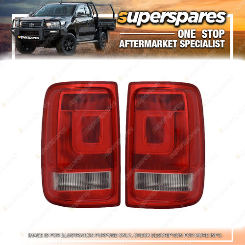 Right & Left Hand Side Tail Lights for Volkswagen Amarok 2H 02/2011-11/2022