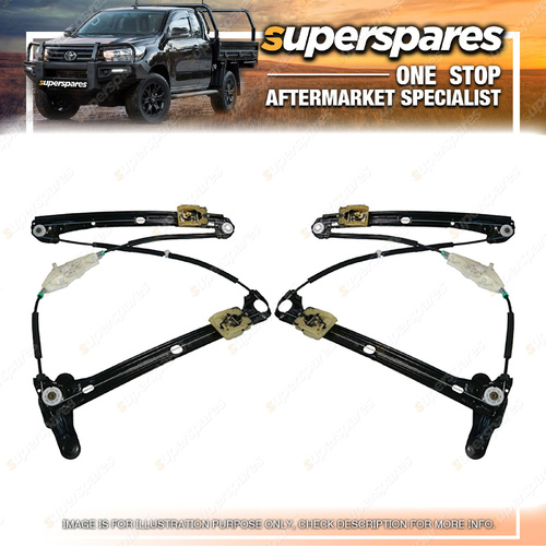 Right & Left Front Window Regulators for Volkswagen Golf MK7 5G 11/2012-12/2020