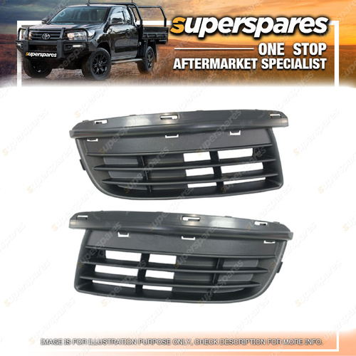 Right & Left Hand Side Fog Light Covers for Volkswagen Jetta 1K 02/2006-07/2011
