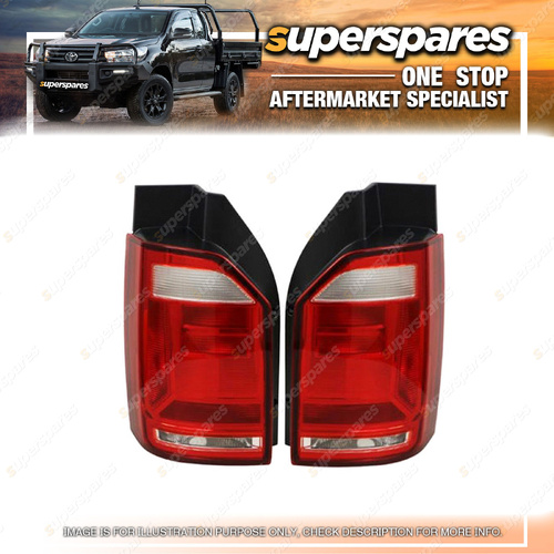Right & Left Hand Side Tail Lights for Volkswagen Transporter T6 07/2015-05/2020