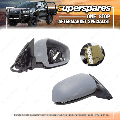 Superspares Right Electric Door Mirror for Audi A4 B7 02/2005-12/2007